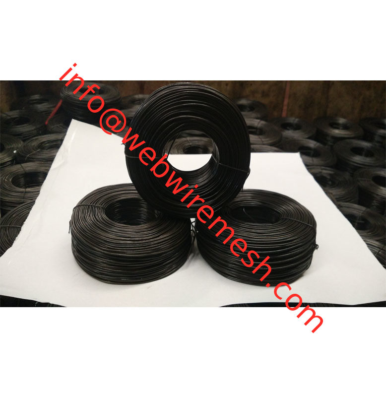 15 Gauge x 3-1/2lbs China Manufacturer Black Annealed Rebar Tie Wire supplier